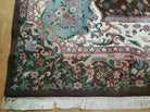 8' X 10' Handmade India Medallion Floral Oriental Wool Rug Carpet Vegetable Dye - Jewel Rugs