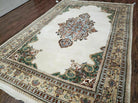 6' X 9' Vintage Handmade India Open Field Tribal Wool Rug Carpet Medallion Nice - Jewel Rugs