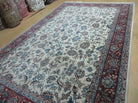 6' X 9' Vintage Handmade Fine Chinese Floral Oriental Wool Rug Carpet Beige - Jewel Rugs