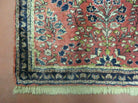 2' X 4' Antique Handmade Fine India Floral Oriental Wool Rug Vegetable Dye Nice - Jewel Rugs