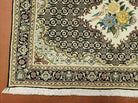 2'4" X 3' Finely Woven Handmade Chinese Floral Oriental Wool Throw Rug with Bird & Flowers - Jewel Rugs