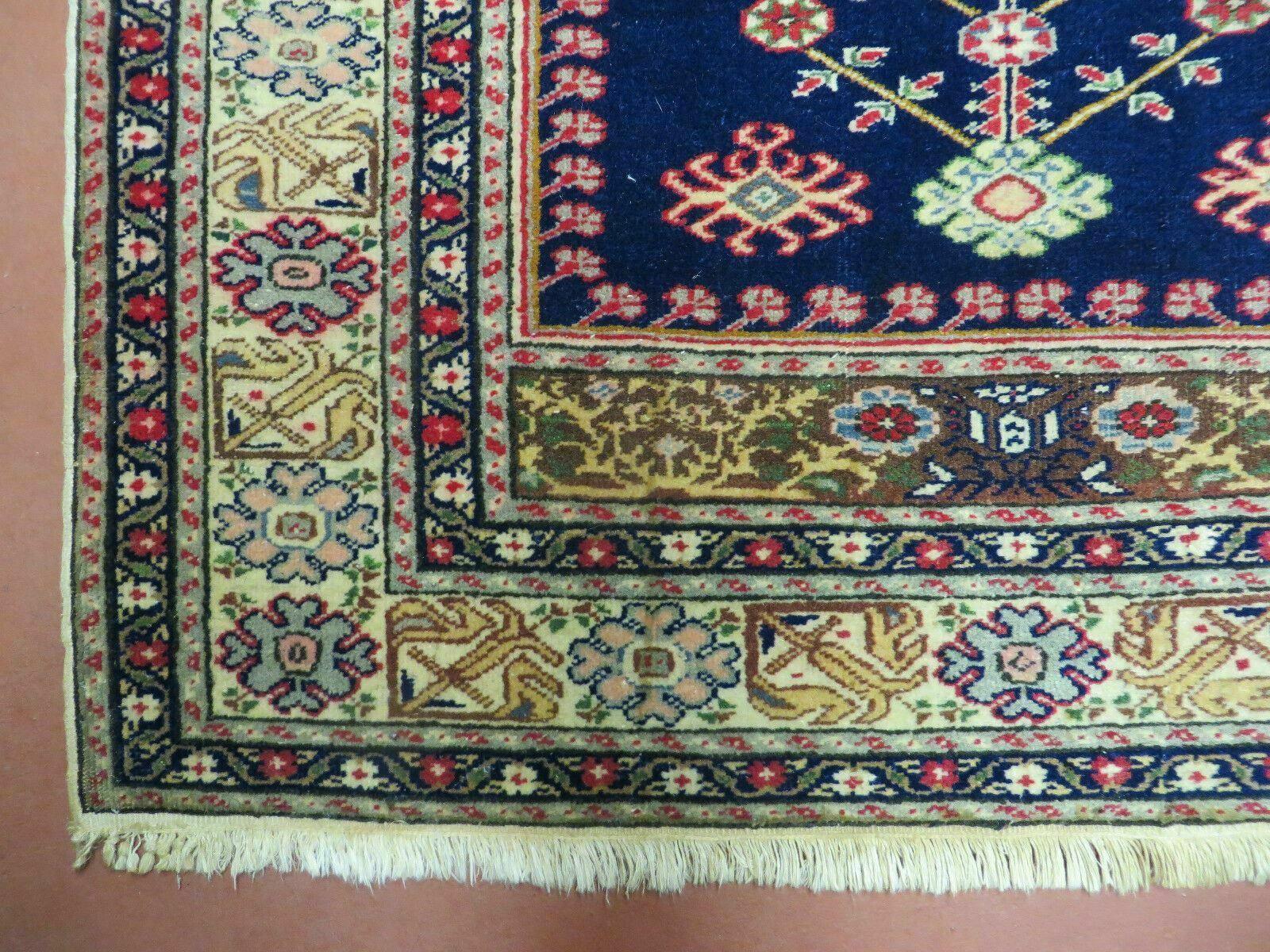 3' X 4' Semi Antique Handmade Turkish Prayer Kaisery Wool Rug Nice - Jewel Rugs