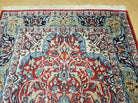 3' 5" X 5' 8" Vintage Handmade Turkish Wool Rug Carpet Vegetable Dyes Nice Red - Jewel Rugs