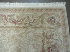 6' X 9' Vintage Handmade Wool Rug Aubusson Savonnerie European Design Nice #815 - Jewel Rugs