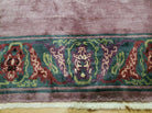 9' X 11' Tufenkian Handmade Tibetan Nepal Wool Rug Magenta Open Field Decorative Soft Rug Wow - Jewel Rugs