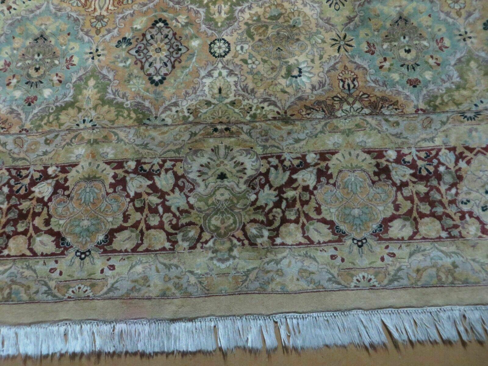 8' X 10' Safavieh Handmade Pakistan Oriental Floral Wool Rug Hand Knotted Organic - Jewel Rugs