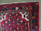 2' 11" X 19'5" Vintage Handmade Turkish Wool Runner Rug Red Nice - Jewel Rugs