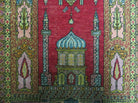 4' X 6' Antique 1920s Handmade Turkish Mehrab Design Wool Rug Lantern Beautiful - Jewel Rugs