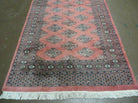 4' X 6' Handmade Turkoman Pakistan Tribal Wool Rug Fine Weave Coral Nice # 839 - Jewel Rugs