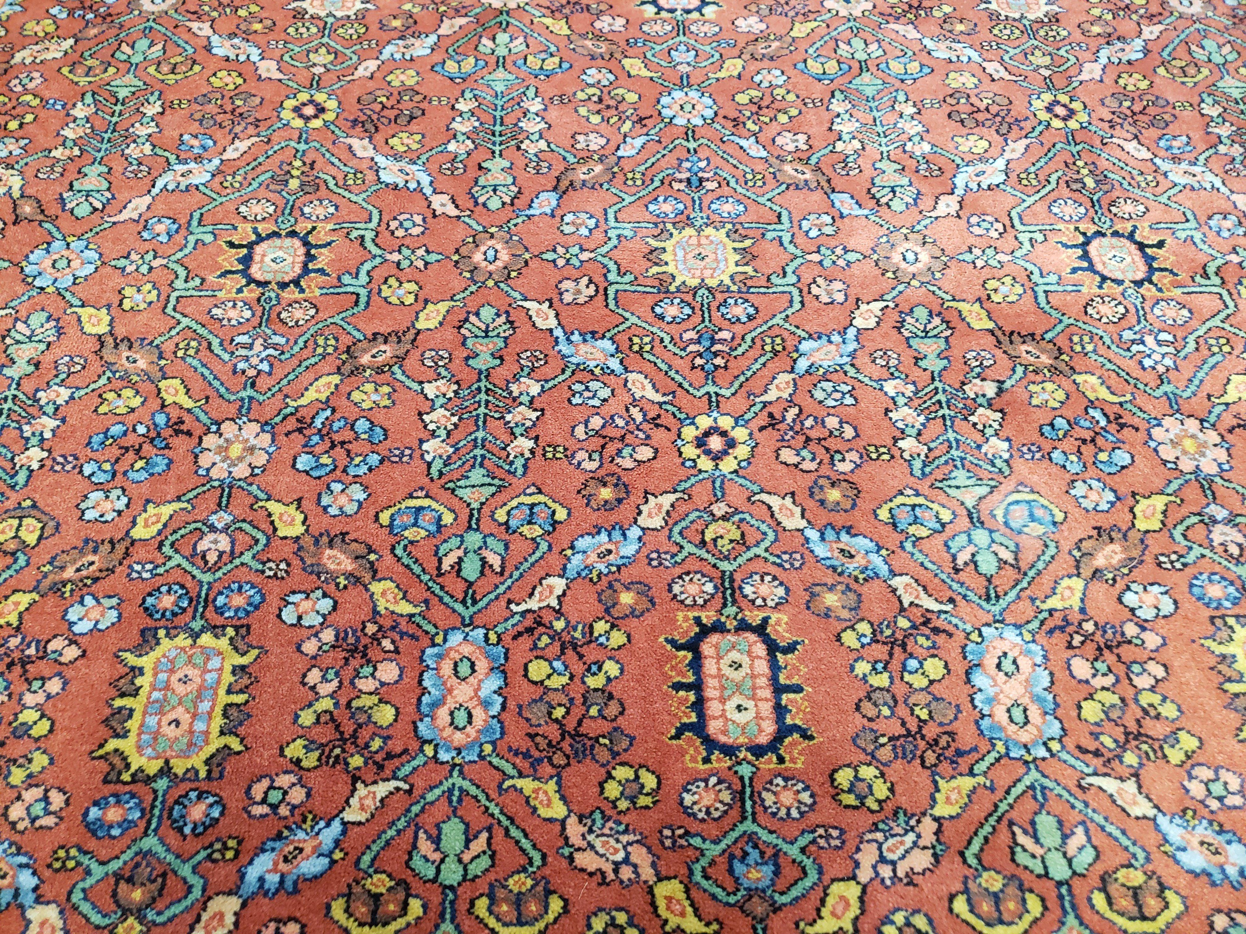 Vintage Karastan Rug, 8.8 x 12 Karastan Serapi Pattern #729, Original Karastan Collection, Wool Karastan Carpet, 700 Series, Discontinued - Jewel Rugs