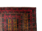 3x5 New Vintage Handmade Tribal Balouch Wool Rug Afghan Prayer Rug Orange Red - Jewel Rugs