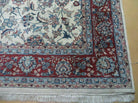 6' X 9' Vintage Handmade Fine Chinese Floral Oriental Wool Rug Carpet Beige - Jewel Rugs