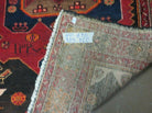 3' 10" X 10' Antique Handmade Turkish Anatolian Kazak Wool Runner Rug Nice Red - Jewel Rugs