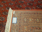 8.8 x 12 Karastan Bokhara Rug, Wool Area Carpet #722, Authentic Karastan, Turkoman Bukhara, Living Room Rug, 9x12 Vintage Karastan Rug Nice - Jewel Rugs