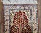 Silk Turkish Hereke Rug 2'1" x 3'4", Tree of Life Silk Rug with Birds, Top Quality Oriental Carpet, Small Silk Rug 2x3, Hand Knotted Vintage - Jewel Rugs