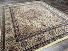 8.8 x 10 Karastan Tabriz Medallion Rug #900-909, Karastan Samovar Rug, Vintage Karastan Carpet, Discontinued Karastan Wool Rug, Vintage Rug - Jewel Rugs