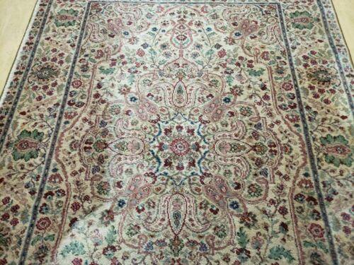 4' 3" X 6' Karastan Samovar Tea Wash Tabriz Medallion 900-904 Wool Rug Nice - Jewel Rugs