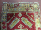 21" X 37" Antique Handmade Turkish Oushak Oshak Yastik Wool Rug Mat Turkey Nice - Jewel Rugs