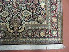 3' X 5' Vintage Handmade Fine India Floral Oriental Kashmir Silk Rug Carpet Nice - Jewel Rugs