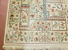 2' 5" X 12' Handmade India Floral Oriental Wool Runner Rug Horse Elephant Animal Pictorial Nice - Jewel Rugs