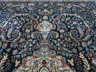 8' X 11' Vintage Handmade Chinese Oriental Allover Wool Rug Carpet Deer Blue - Jewel Rugs