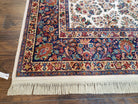 Karastan Rug Ivory Saroukk #700/760, Wool Karastan Carpet 8'8" x 10' 6", Discontinued Karastan Carpet, Living Room Rug, Dining Room Rug - Jewel Rugs