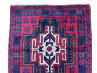 3' X 4' 9" Vintage Handmade Tribal Wool Rug Balouchi Rug Afghan Rug Red Beige - Jewel Rugs