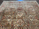 Karastan Empress Kirman Rug #700/719, Karastan Area Rug 8.8 x 10.6, Wool Oriental Carpet, Discontinued Original 700 Series, Panel Design - Jewel Rugs