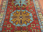 4' X 6' Vintage Handmade Caucasian Shirvan Russian Armenian Wool Rug Colorful - Jewel Rugs