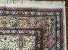 9' X 12' Handmade Chinese Oriental Wool Rug Organic Ivory Hand Knotted Bird - Jewel Rugs