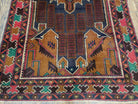 4x6 Handmade Balouch War Afghan Tribal Rug Organic Dyes Colorful 3' 3" x 6' - Jewel Rugs