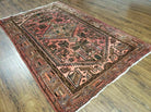 4' X 7' Antique Fine Handmade Pakistan Oriental Wool Rug Hand Knotted Carpet - Jewel Rugs