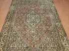 4' X 6' Vintage Fine Handmade India Allover Geometric Oriental Wool Rug Organic - Jewel Rugs