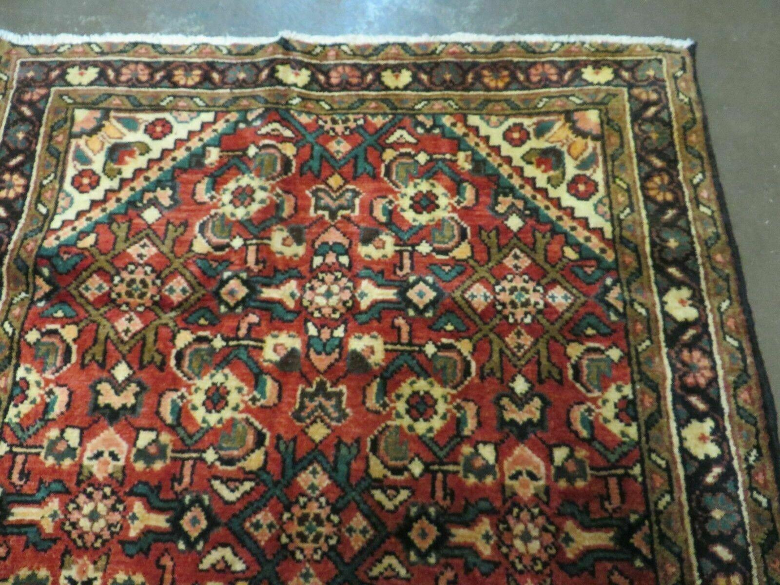 3' 4"X 10' 6" Antique Handmade Turkish Wool Runner Rug - Jewel Rugs