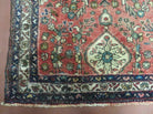 4' X 6' Antique Handmade Indian Wool Rug Vegy Dye # 631 Jewel Colors - Jewel Rugs