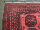 7' X 10' Antique Handmade Afghan Bashir Turkoman Bokhara Balouch Woven Wool Rug - Jewel Rugs