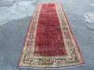 3'7"X 10' Antique Handmade India Oriental Paisley Wool Runner Rug Vegy # 31 - Jewel Rugs