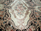 8' 7" X 11' 5" Chinese Handmade Wool Rug Aubusson Savonnerie Silk Accent Beauty - Jewel Rugs