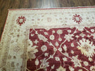 8' X 10' Handmade Peshawar Floral Oriental Wool Rug Hand Knotted Carpet Nice - Jewel Rugs