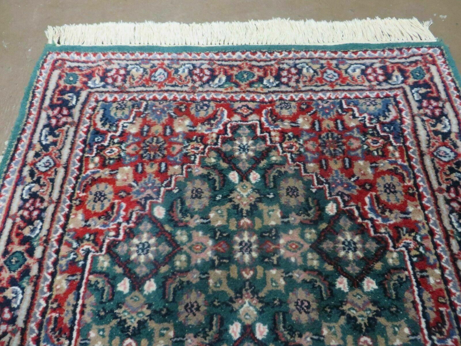 5' X 7' Vintage Handmade Indian Jaipur Wool Rug Carpet Traditional Oriental Area Rug Home Décor - Jewel Rugs