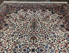 Karastan Kirman Rug, Karastan Floral Kirman #742, Wool Karastan Carpet, Vintage Karastan Area Rug, Original Karastan Rug, Large, 8'8" x 12' - Jewel Rugs