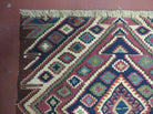 2' 1" X 4' 4" Antique Handmade Bagface Kilim Shirvan Caucasian Wool Rug Nice - Jewel Rugs