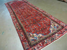 3' X 9' Antique Handmade India Floral Oriental Wool Rug Runner Veg Dye Nice - Jewel Rugs