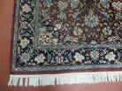 4' X 6' Vintage Handmade Pakistan Floral Oriental Wool Rug Carpet Fine Weave - Jewel Rugs