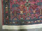 4' X 6' Antique Handmade Pakistani Floral Oriental Wool Rug Veg Dyes Nice Pink - Jewel Rugs