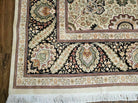 9' X 12' Vintage Handmade Chinese Oriental Wool Beige Rug - Jewel Rugs