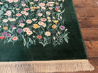 Karastan Garden of Eden Rug 8.8 x 12 Karastan Rug, Wool Karastan Carpet, Vintage Karastan, Green, Multicolor Flowers Allover, Area Rug, Nice - Jewel Rugs