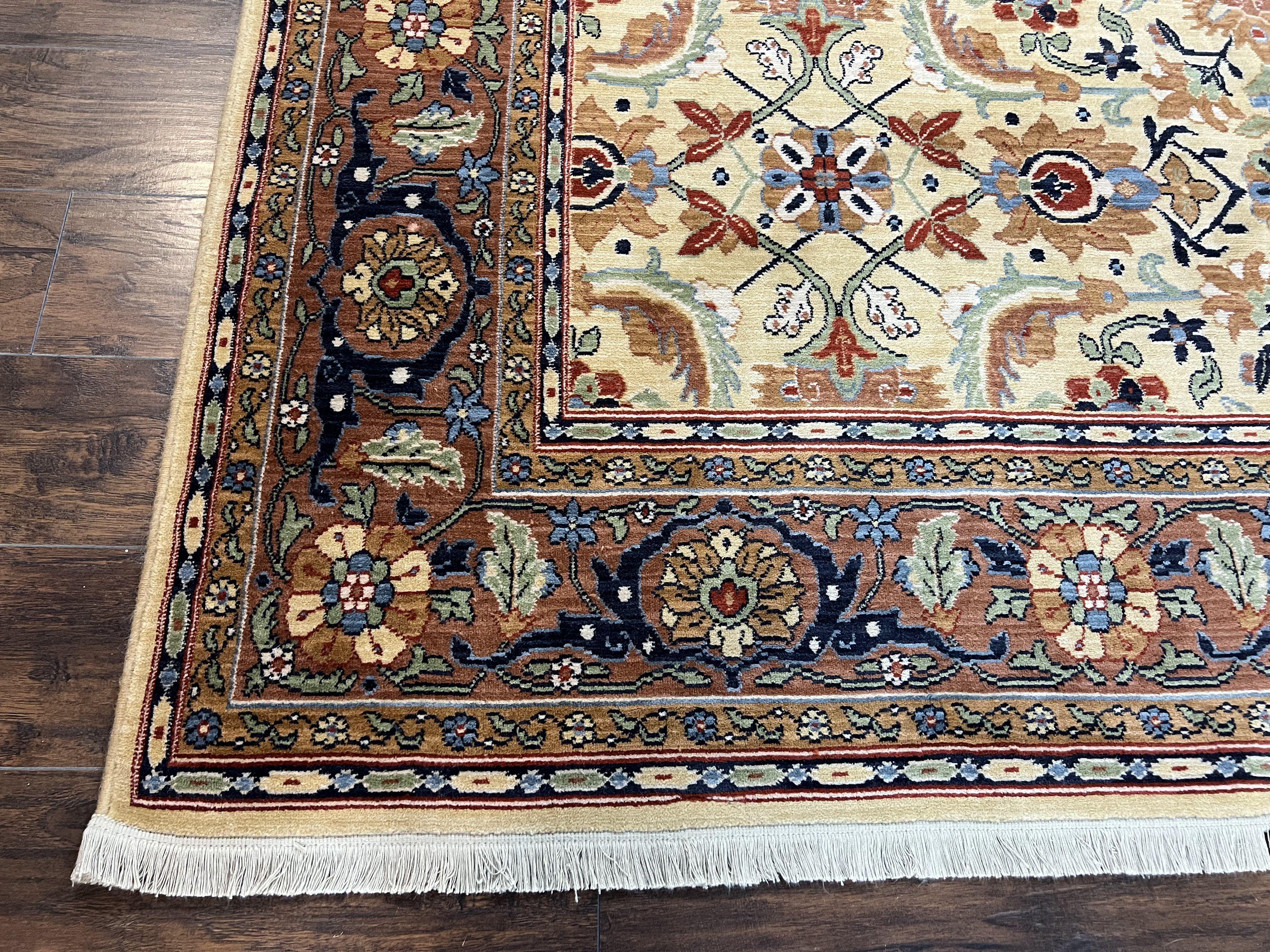 8 x 10' 5" Karastan Rug English Manor #2120 - 506 Brighton Pattern, Wool Karastan Carpet, Large Karastan Area Rug, Traditional Karastan Rug - Jewel Rugs