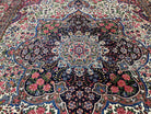 Spectacular Antique Persian Yazd Rug 12x19, Oversized Carpet 12 x 19, Palace Sized Hand Knotted Wool Rug, Floral Medallion, Kirman Lavar, Ivory Red - Jewel Rugs