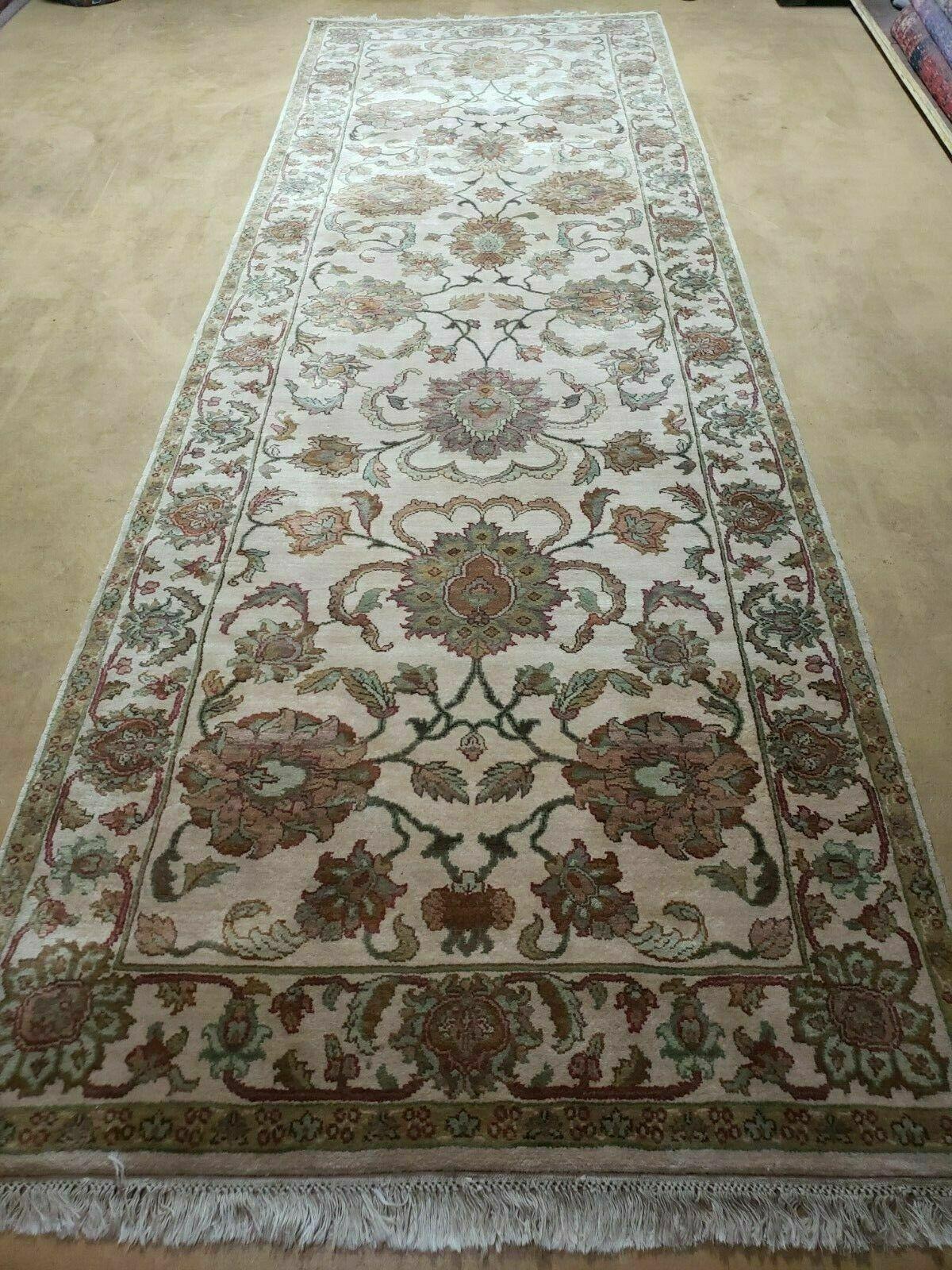 BEAUTIFUL Hand Knotted Wool shops Rug Runner